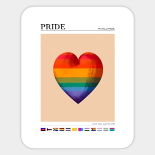 Pride Month LGBTQ+ Sticker